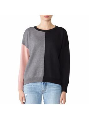 Fuzzi Colorblock Crew Neck Sweater multicolor - XL